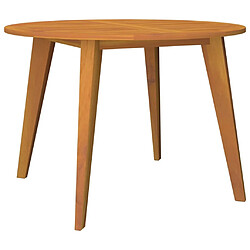 Maison Chic Table de jardin | Table d'extérieur ?110x75 cm Bois d'acacia solide -GKD47386