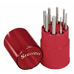 Starrett S565PC Jeu de 8 embouts dans boitier Comprend pieces 565A / B/C/D/E/F/G/H