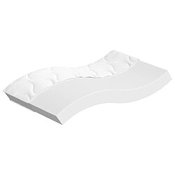 vidaXL Matelas à ressorts bonnell moyen 120x200 cm