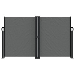 Avis vidaXL Auvent latéral rétractable Anthracite 140x1200 cm