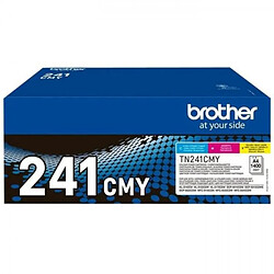 Avis Cartouche d'Encre - Imprimante Pack Toners TN241CMY-BROTHER-Cyan, Magenta, Jaune-3x1400 p.-DCP-9015, DCP-9020, HL-3140, HL-3150, HL-3170, MFC-9140, MFC-9330 et