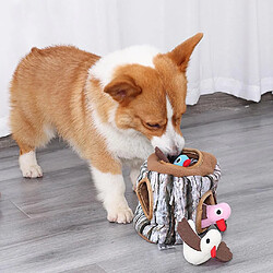 Chien Nose Training Snuffle Toy Ball Tree Hole Jouets interactifs Cadeau pour animaux de compagnie