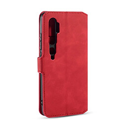 Avis Dg.Ming Etui en PU + TPU style rétro avec support rouge pour votre Xiaomi Mi Note 10/Note 10 Pro