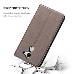 Cadorabo Coque Huawei Enjoy 7 PLUS Etui en Brun pas cher