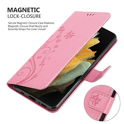 Cadorabo Coque Samsung Galaxy S21 ULTRA Etui en Rose pas cher