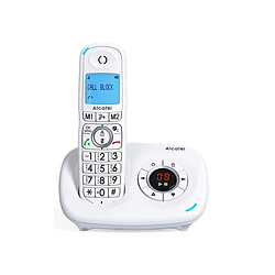 Telephone sans fil duo dect blanc - XL685VOICEDUOBLANC - ALCATEL