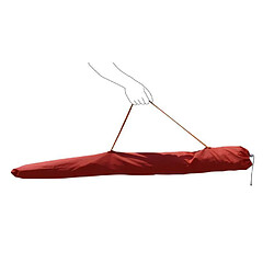 Parasol de plage aluminium léger visser protection uv GiraFacile 220 cm Eolo pas cher