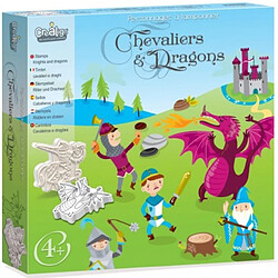 Crealign Tampons Chevaliers et dragons