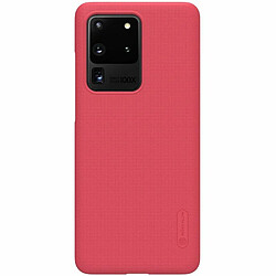 Avis Alive Records Nillkin Super Frosted Shield - Coque pour Samsung Galaxy S20 Ultra (Rouge Vif)