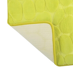 Avis MSV Tapis de bain Microfibre Galet Mousse 40x60cm Vert