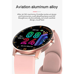 Avis Chrono Fitness Tracker Smartwatches Podomètre Montre, Écran couleur tactile complet Tracker d'activité portable Compteur de pas Moniteur de sommeil pour enfants Femmes Hommes( Rose)