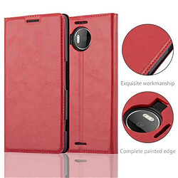 Cadorabo Coque Nokia Lumia 950 XL Etui en Rouge