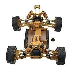 WLtoys 144001 Cadre De Carrosserie De Voiture RC 1/14 échelle 4 Roues Motrices Châssis De Buggy Doré