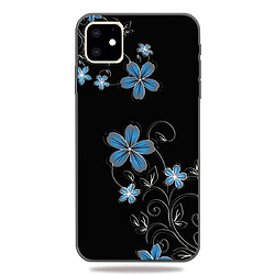 Wewoo Coque Souple mobile TPU gaufrée pour impression de modèle iPhone 11 petite orchidée