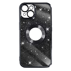 Avizar Coque iPhone 14 Plus Paillette Noir