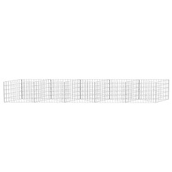 Avis vidaXL Panier de gabion Acier galvanisé 300x30x50 cm