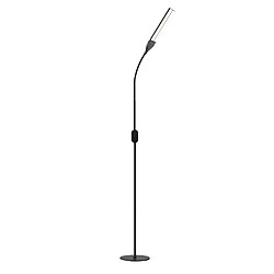 NETTLIFE Lampadaire LED dimmable - Lampadaire de Salon Noir 158 cm Lampadaire Tactile Moderne 9 W avec minuterie et Fonction mémoire Lampadaire