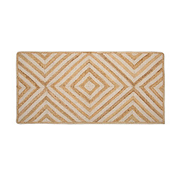 Acheter Beliani Tapis en jute et coton beige 80 x 150 cm PIRLI