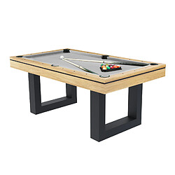 Acheter Concept Usine Table multi-jeux 3 en 1 billard et ping-pong en bois DENVER