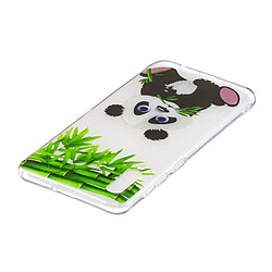 Acheter Wewoo Coque Souple Étui de protection en TPU transparent à motif coloré pour Galaxy A50 Panda