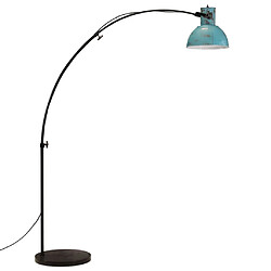 Avis vidaXL Lampadaire 25 W bleu délavé 150 cm E27