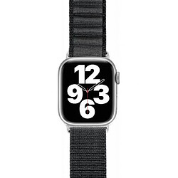 Bracelet Boucle alpine compatible compatible avec Apple Watch 38-40-41mm Noir Bigben