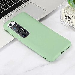 Coque en silicone souple avec sangle vert pour votre Xiaomi Mi 10S