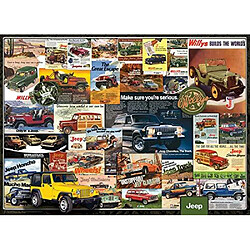 Eurographics Jeep Vintage Ads Puzzle (1000 piAces) (6000-0758)