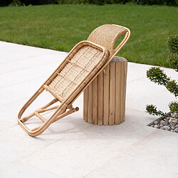 Acheter Rendez Vous Deco Chaise de plage pliable Favignana en rotin