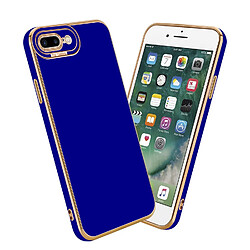 Cadorabo Coque iPhone 7 PLUS / 7S PLUS / 8 PLUS Etui en Bleu