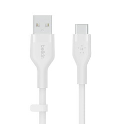 Avis Belkin BoostCharge Flex câble USB-C vers USB-A en silicone, certifié USB-IF, c