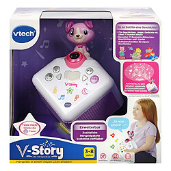 VTech Boîte de Lecture Radio V-Story Blanc / Rose pas cher