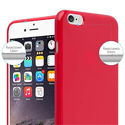 Acheter Cadorabo Coque iPhone 6 PLUS / 6S PLUS Etui en Rouge