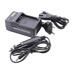 vhbw 220V connecteur Chargeur Chargeur + Cable voiture pour batterie NB-12L pour caméra Canon Legria Mini X