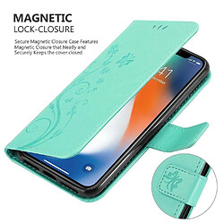 Cadorabo Coque iPhone XS MAX Etui en Turquoise pas cher