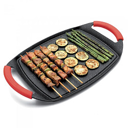 Plancha Grill 47 x 29 cm avec poignées Lacor