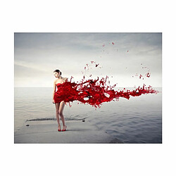 Paris Prix Papier Peint Red Beauty 154 x 200 cm