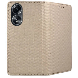 Acheter Htdmobiles Housse pour Oppo A78 5G / A58 5G - etui coque pochette portefeuille + film ecran - OR MAGNET