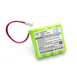 vhbw NiMH batterie 2000mAh (4.8V) pour télécommande pour grue Remote Control comme Teleradio M241054