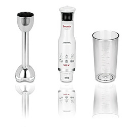 Acheter Mixeur Plongeant détachable, bras en acier inoxydable, fonction Soft Touch, 500, Blanc/Gris, MPM, MBL-27