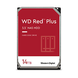 Western Digital WD Red Plus Disque Dur HDD Interne 14To 3.5" SATA 210Mo/s Noir