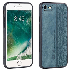 Coque en TPU + PU AZNS anti-chute pour votre iPhone 7/8 4.7 pouces/SE (2020)/SE (2022) - vert