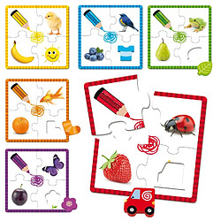 Acheter Goula 6 puzzles pour apprendre les couleurs