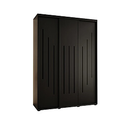 Abiks Meble Armoire DAVOS 8 À Portes Coulissantes 235,2/170/60 3 Portes