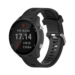 Bracelet de remplacement compatible pour Garmin Forerunner 245/245M Breathing Surface Noir