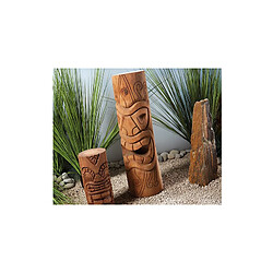 Jardinex Statue Tiki totem ... 100 cm - Brun