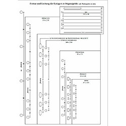 Filofax Bloc-notes Feuilles lignées Blanc Paquet économique (Import Royaume Uni)