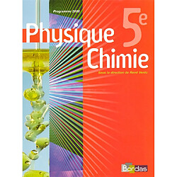 Physique chimie 5e : programme 2006