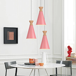 Stoex Moderne Suspensions Rose Luminaire Eclairage Style Nordique pour Salon Chambre