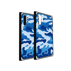 Acheter Nxe Coque en TPU motif de camouflage bleu pour votre Samsung Galaxy Note 10 Plus/10 Plus 5G